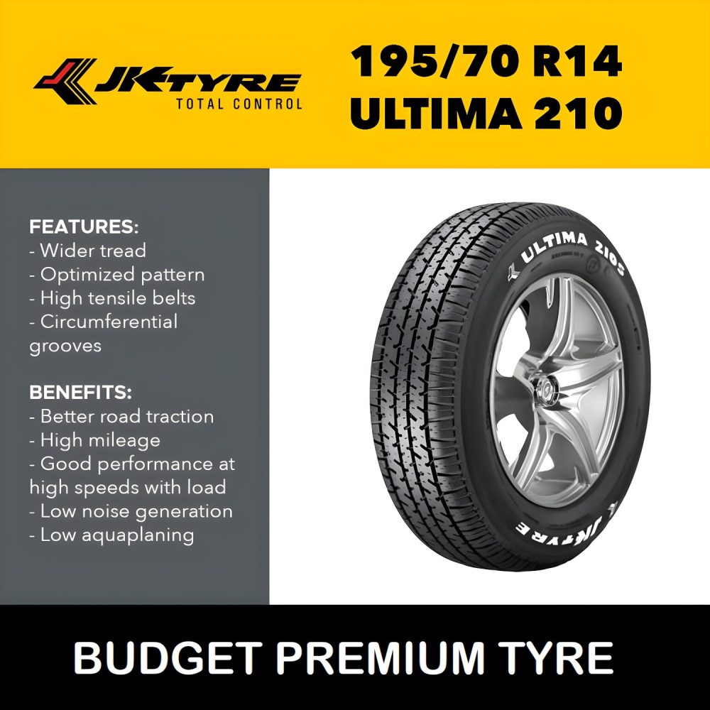 195/70 R14  ULTIMA 95 S JK Tyre - Image 4